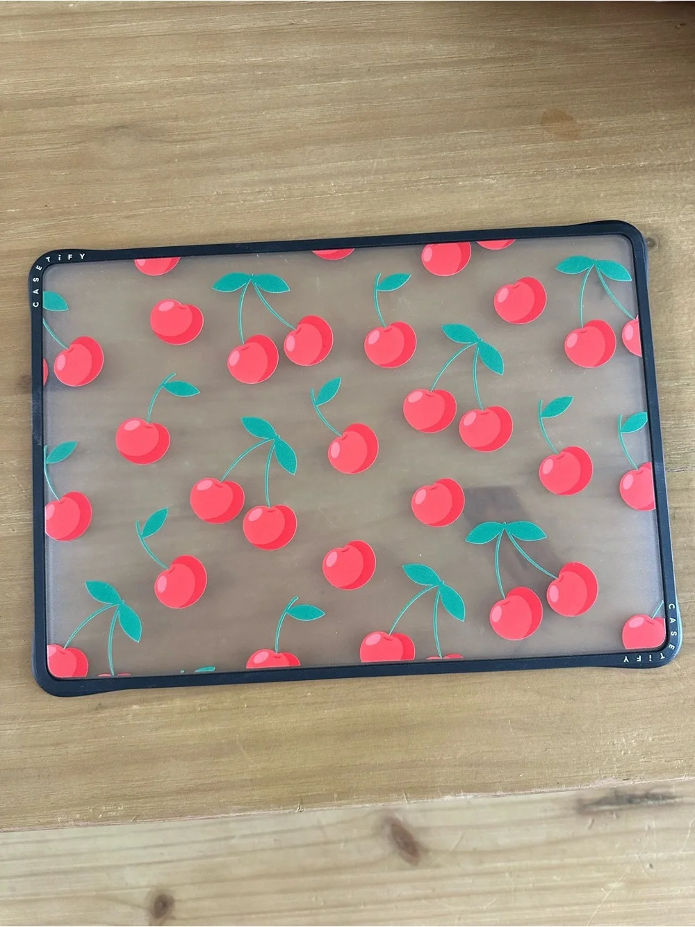 Casetify Cherry Pattern Laptop Sleeve - Red and Green